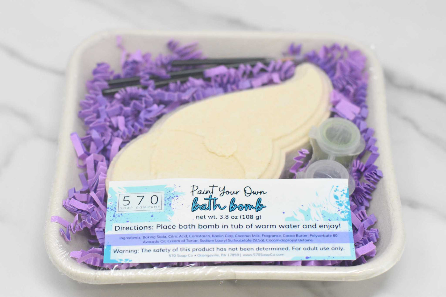 Paint Your Own Bath Bomb Kit