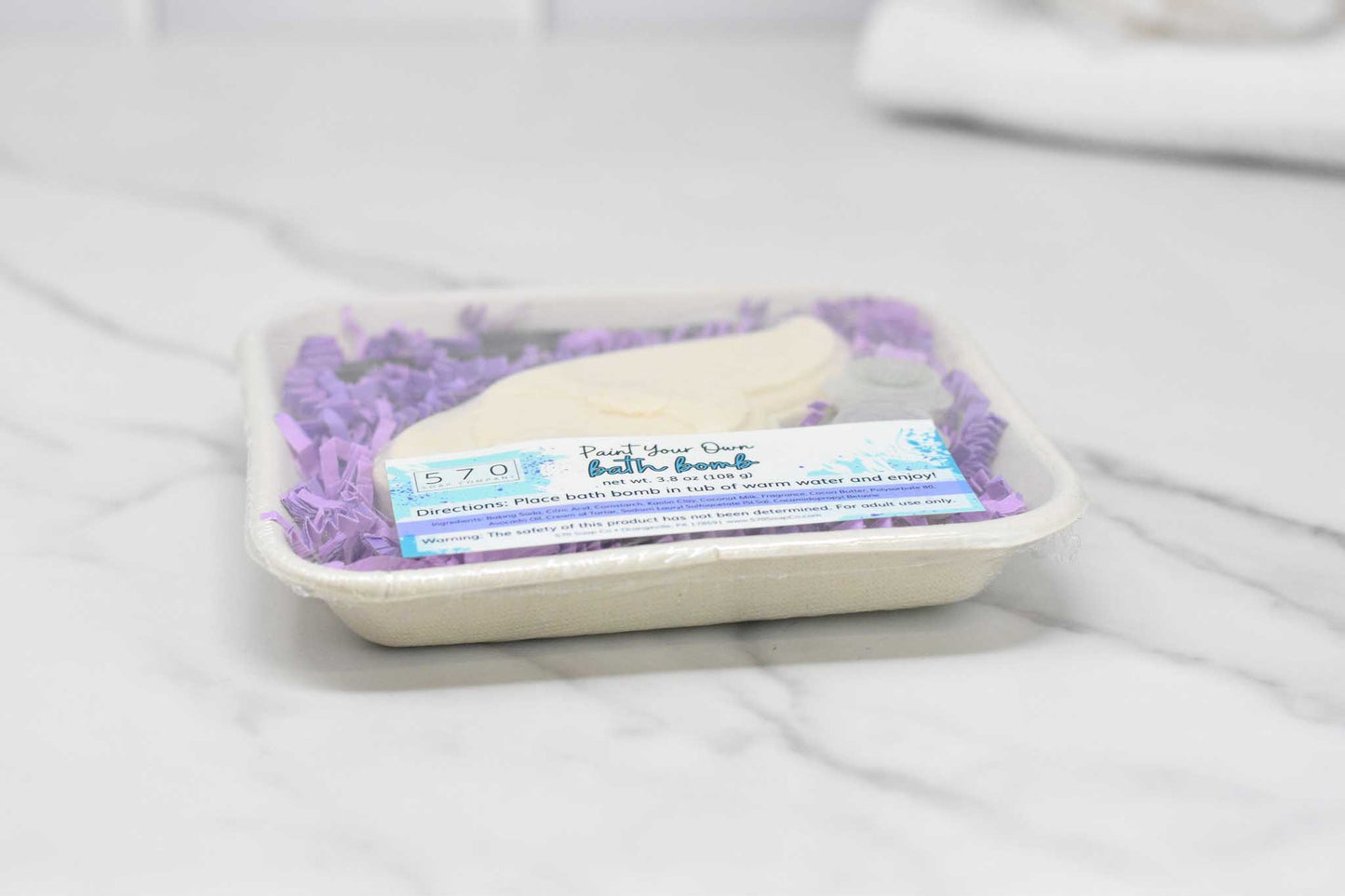 Paint Your Own Bath Bomb Kit