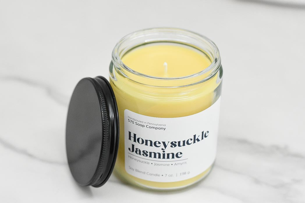 Honeysuckle Jasmine Soy Blend Candle