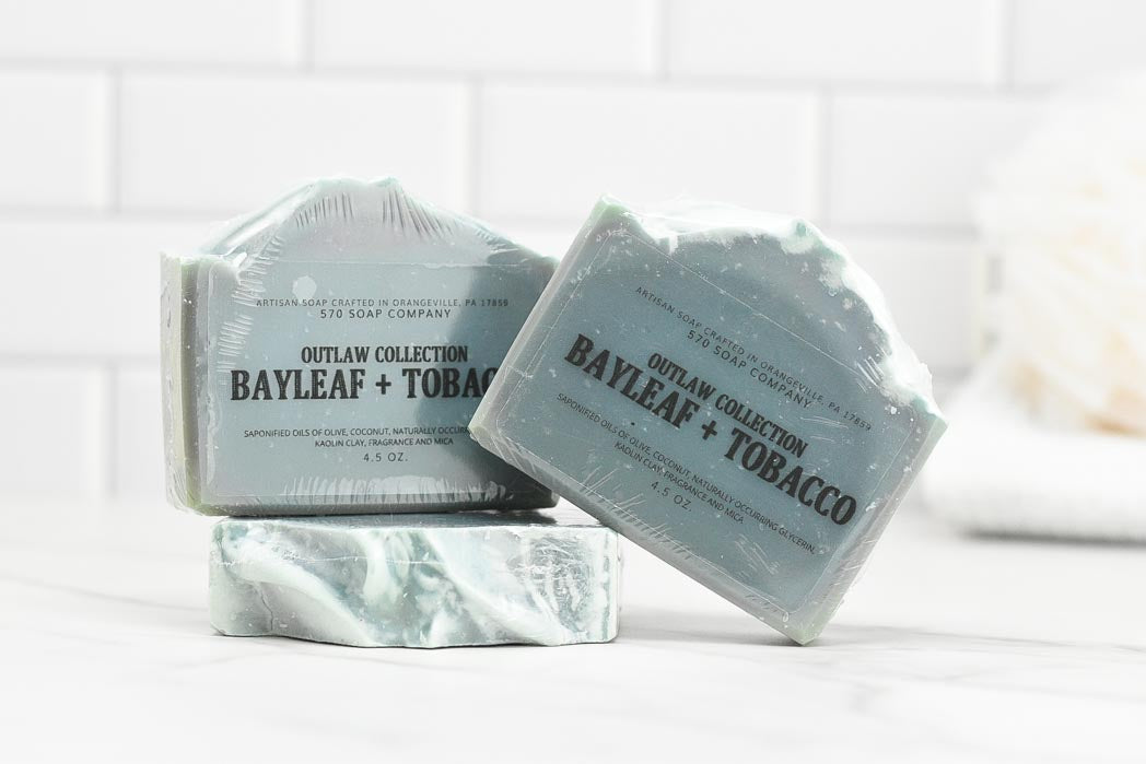 Bay Leaf + Tobacco Bar Soap