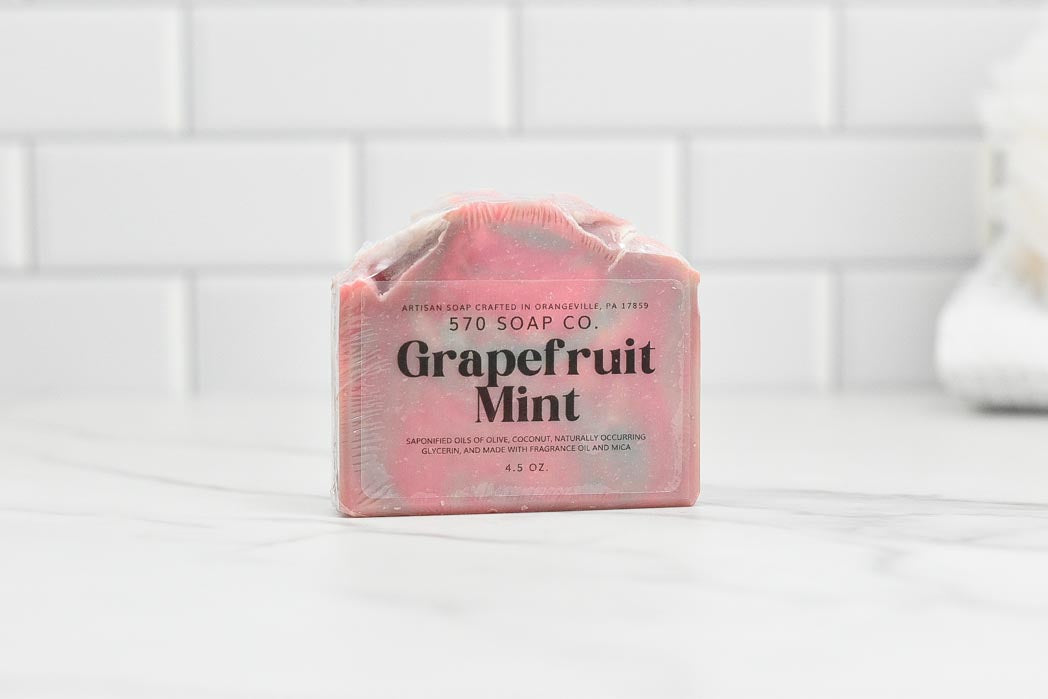 Fresh Grapefruit & Mint Bar Soap