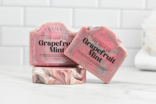 Fresh Grapefruit & Mint Bar Soap