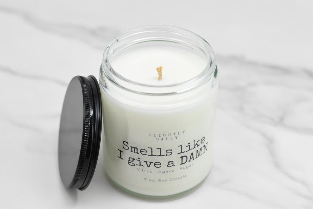 Smells Like I Give a Damn – Citrus Soy Candle
