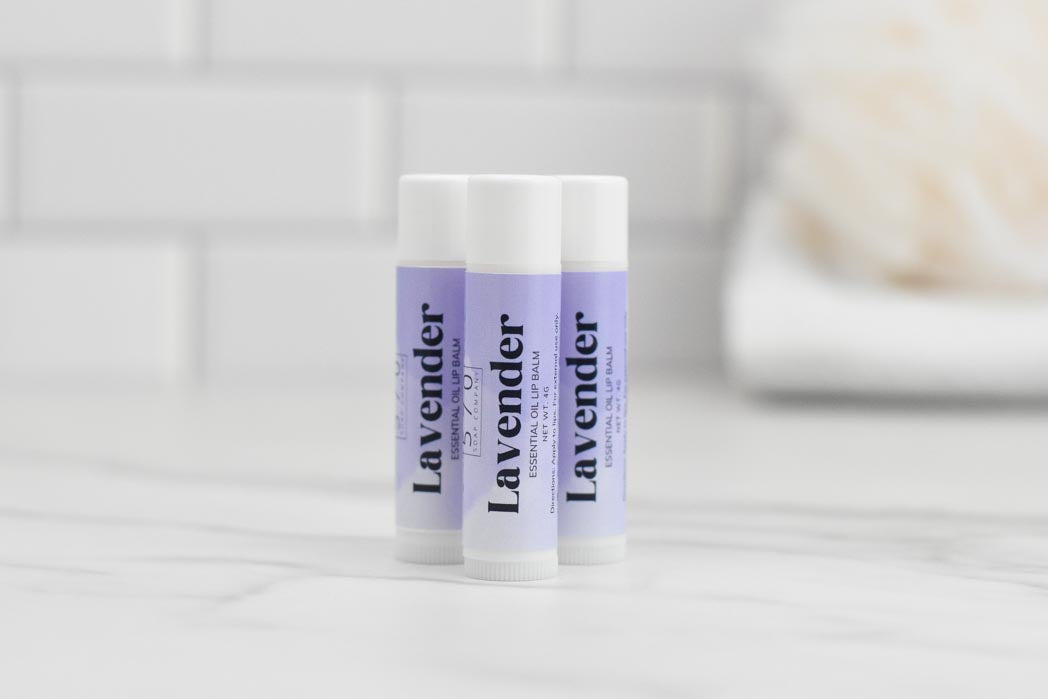 Lavender Essential Oil Lip Balm