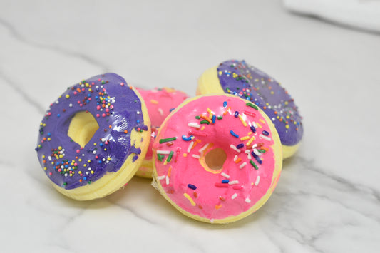 Sprinkled Donut Shaped Bath Bomb