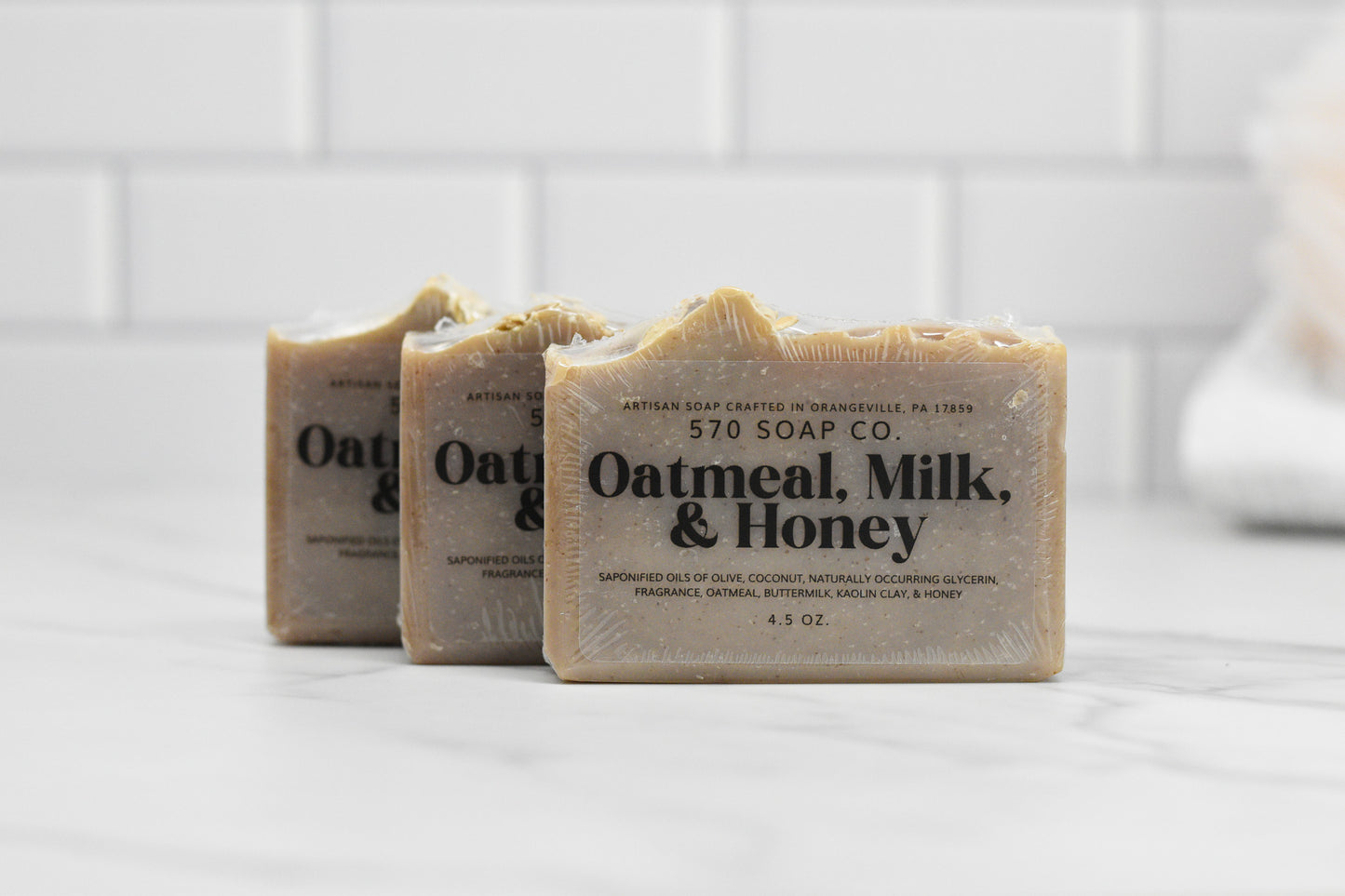 Oatmeal Milk and Honey Bar Soap