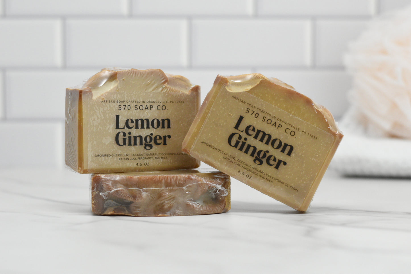 Lemon Ginger Bar Soap