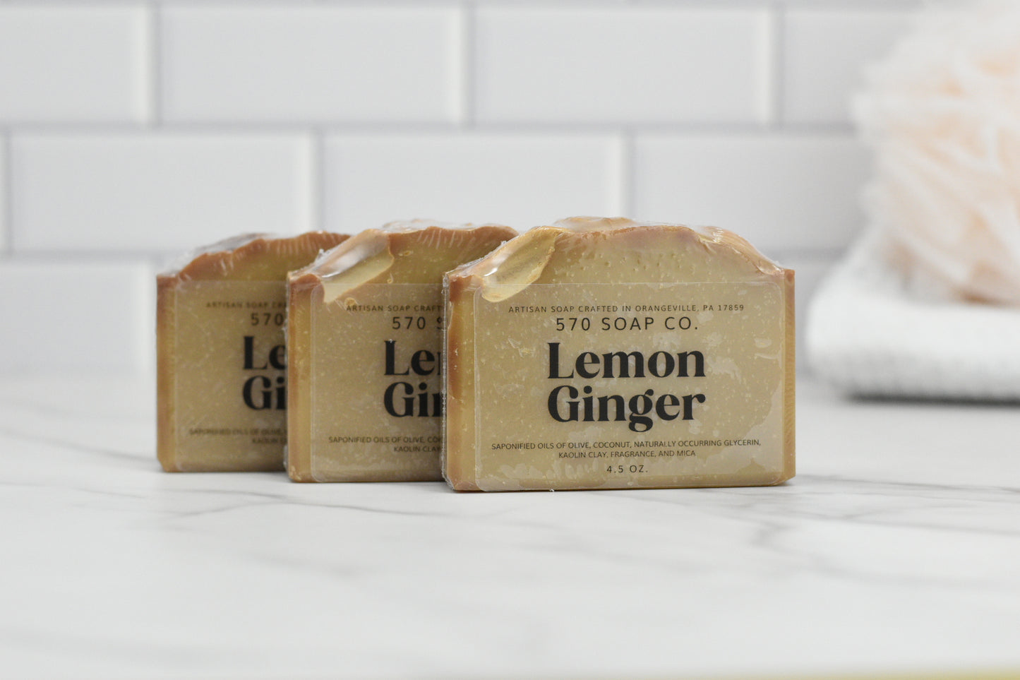 Lemon Ginger Bar Soap