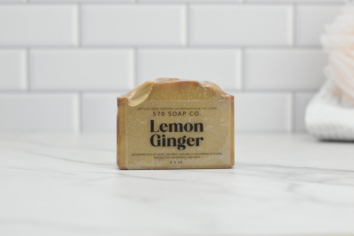 Lemon Ginger Bar Soap