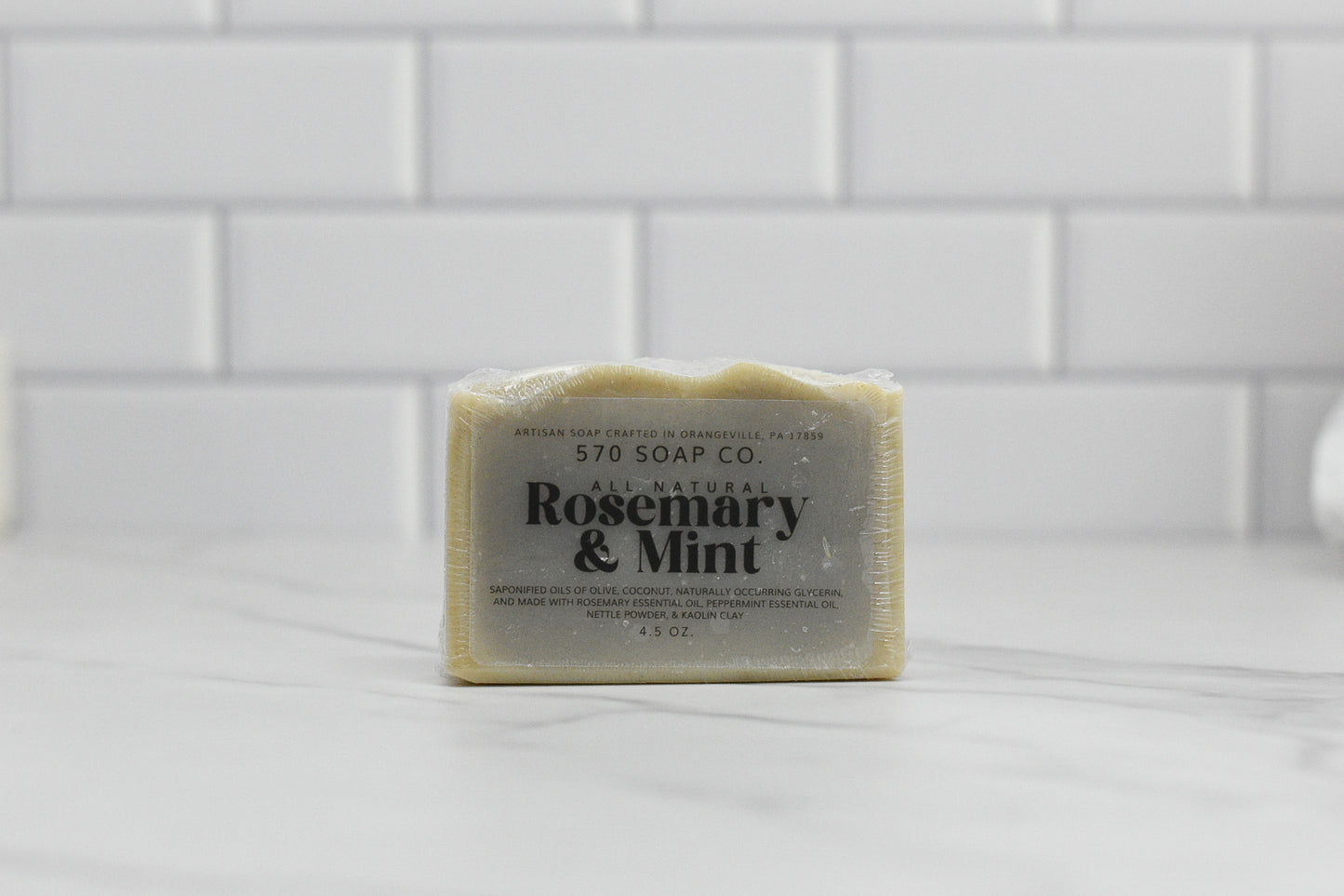 Rosemary Peppermint Bar Soap - All Natural