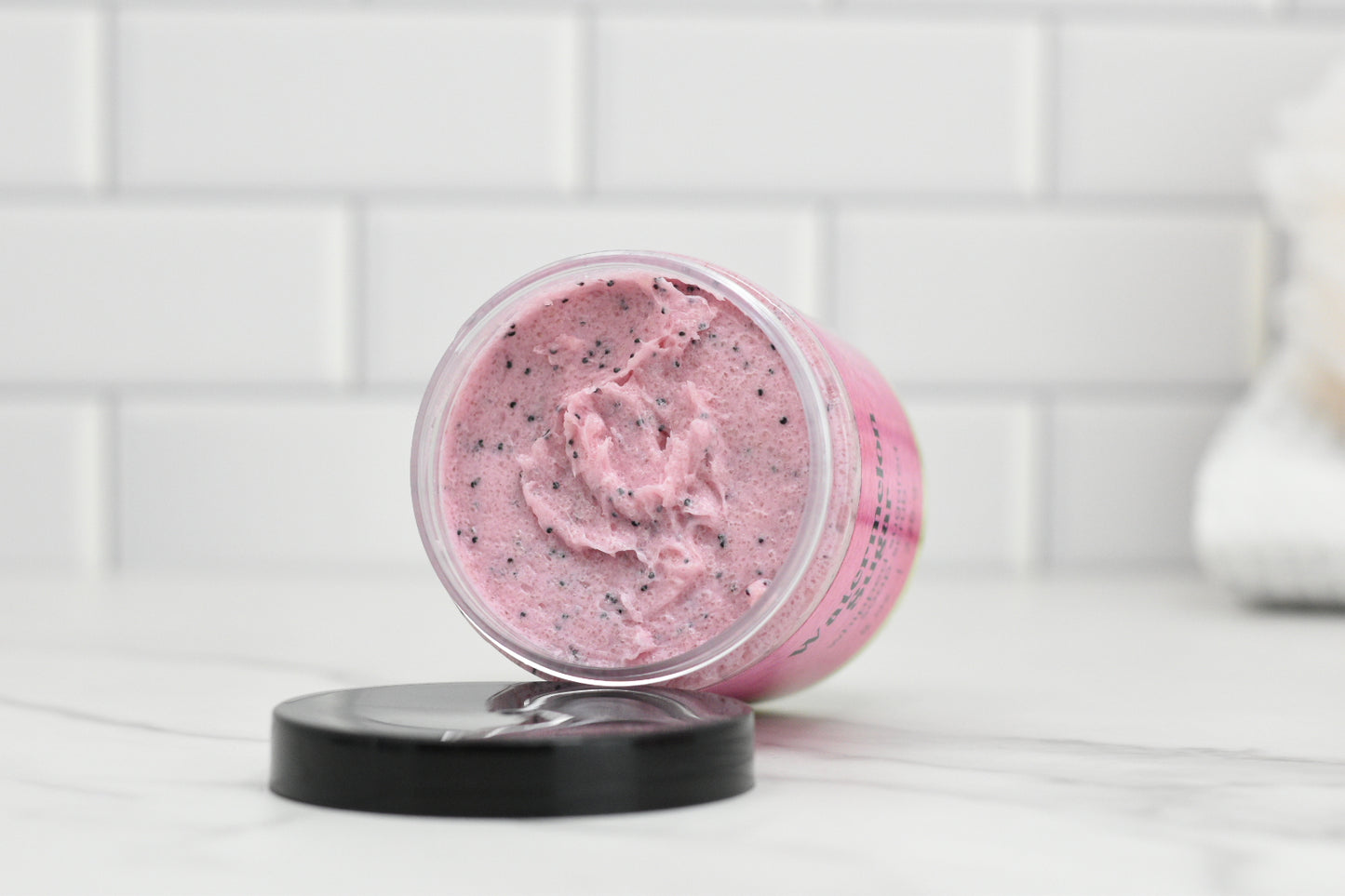 Watermelon Whipped Sugared Soap Scrub