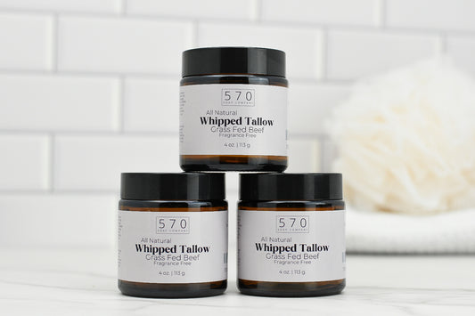 Whipped Beef Tallow Cream – Deeply Nourishing & Hydrating