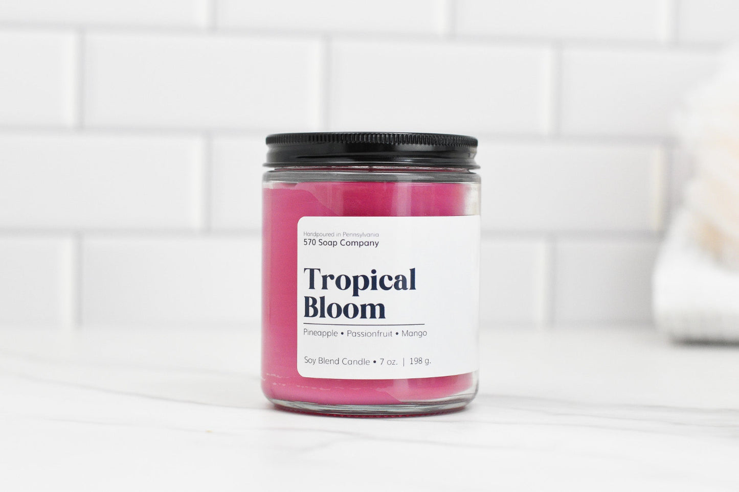 Tropical Bloom – Pineapple & Passionfruit Candle