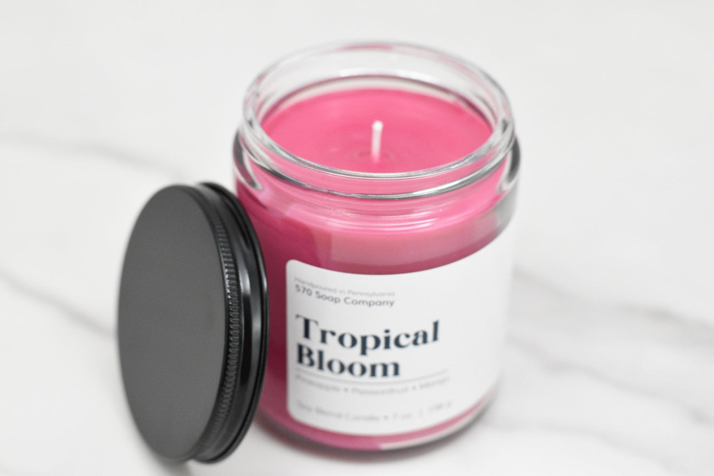 Tropical Bloom – Pineapple & Passionfruit Candle