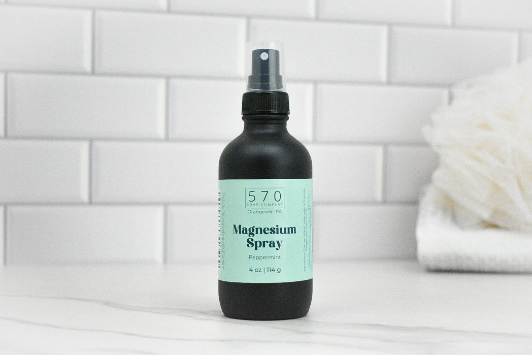 Magnesium Spray - Natural ingredients and made with essential oils