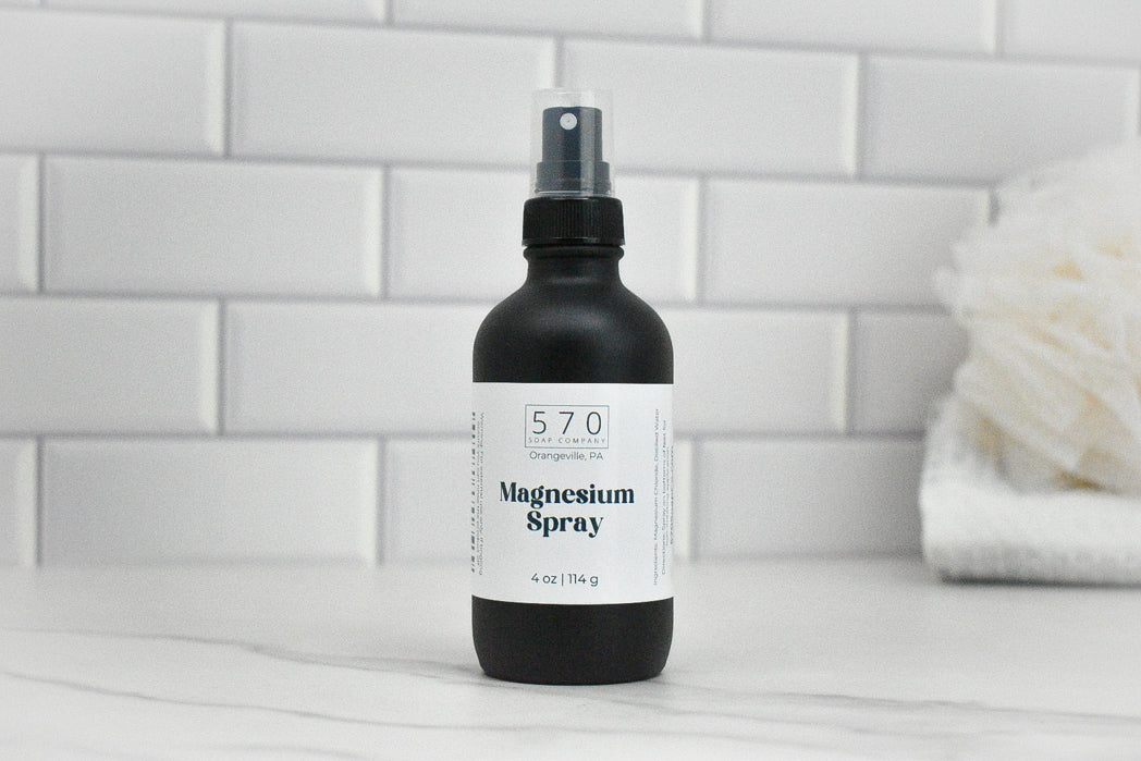Magnesium Spray - Natural ingredients and made with essential oils