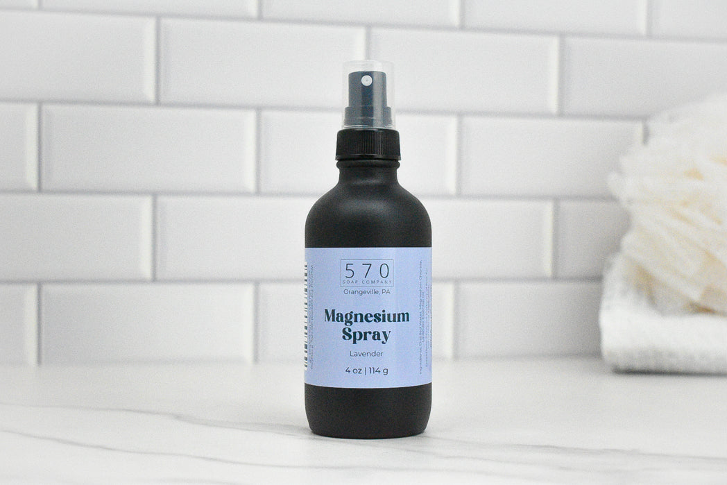 Magnesium Spray - Natural ingredients and made with essential oils