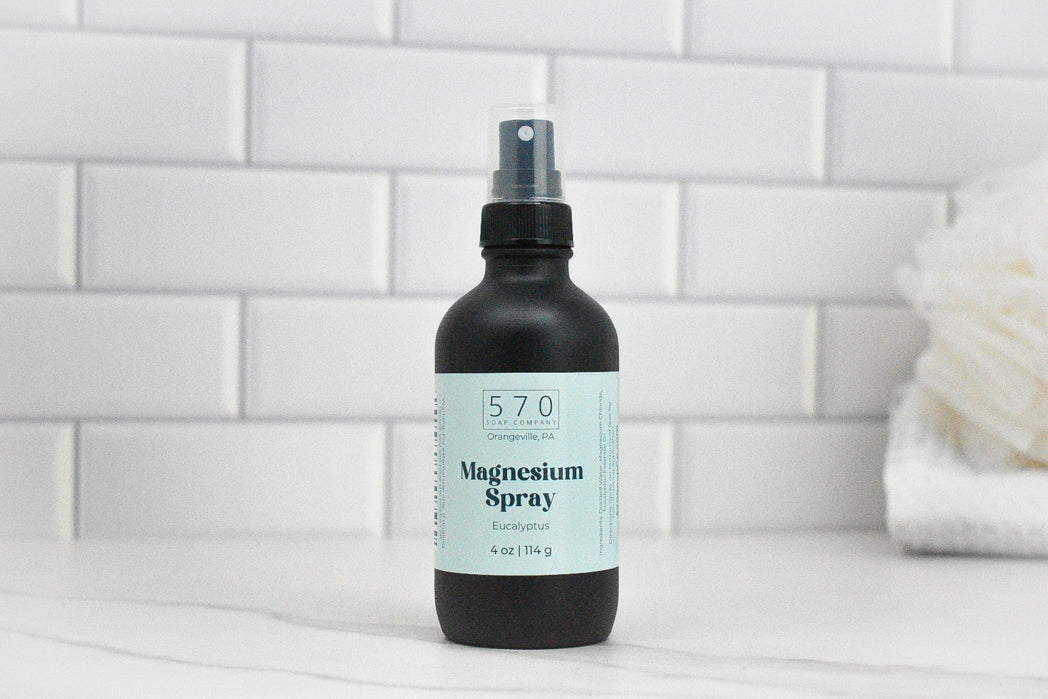 Magnesium Spray - Natural ingredients and made with essential oils