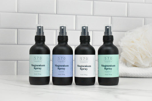 Magnesium Spray - Natural ingredients and made with essential oils