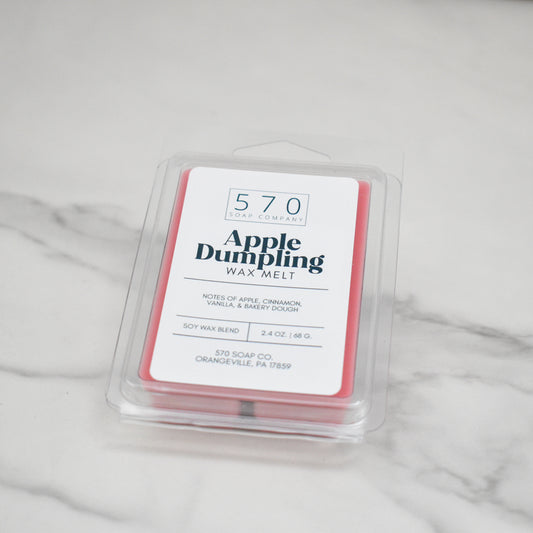 Apple Dumpling Wax Melt – Apple, Cinnamon, Bakery Dough