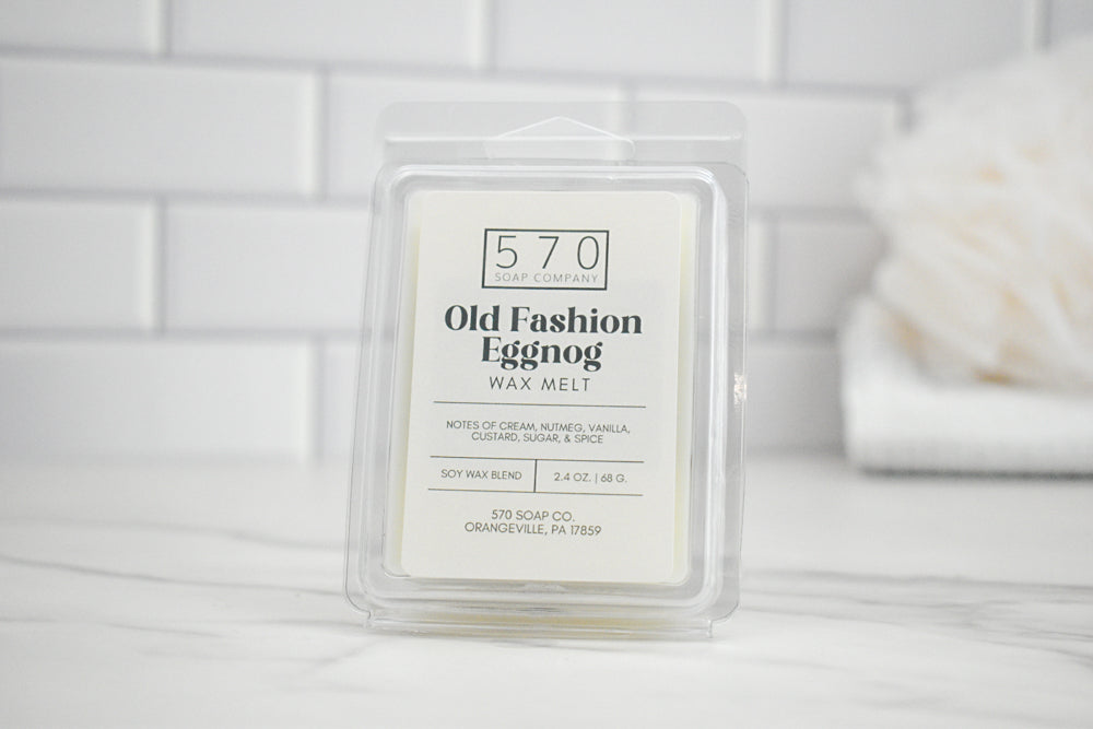 Old Fashioned Eggnog Wax Melt - Vanilla, Nutmeg, and Sugar