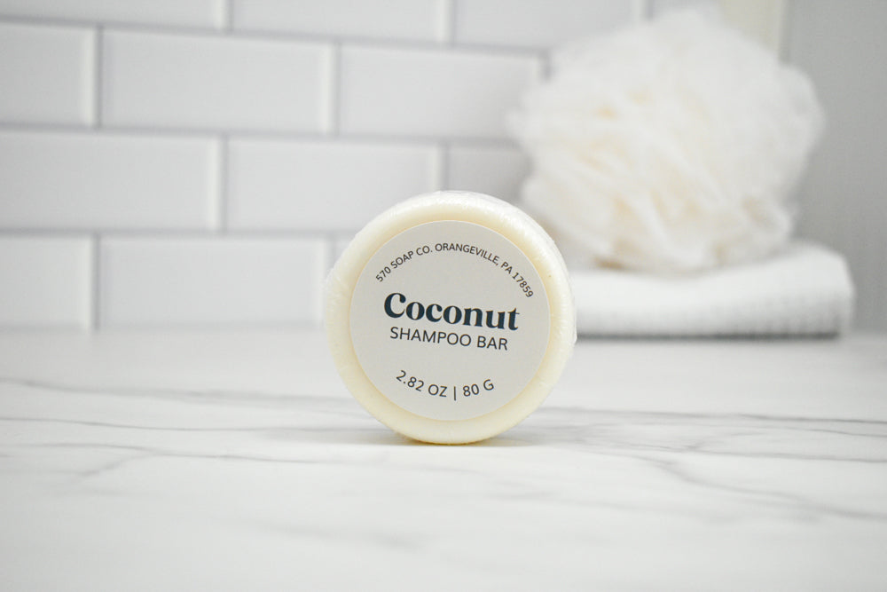 Creamy Coconut Solid Shampoo Bar