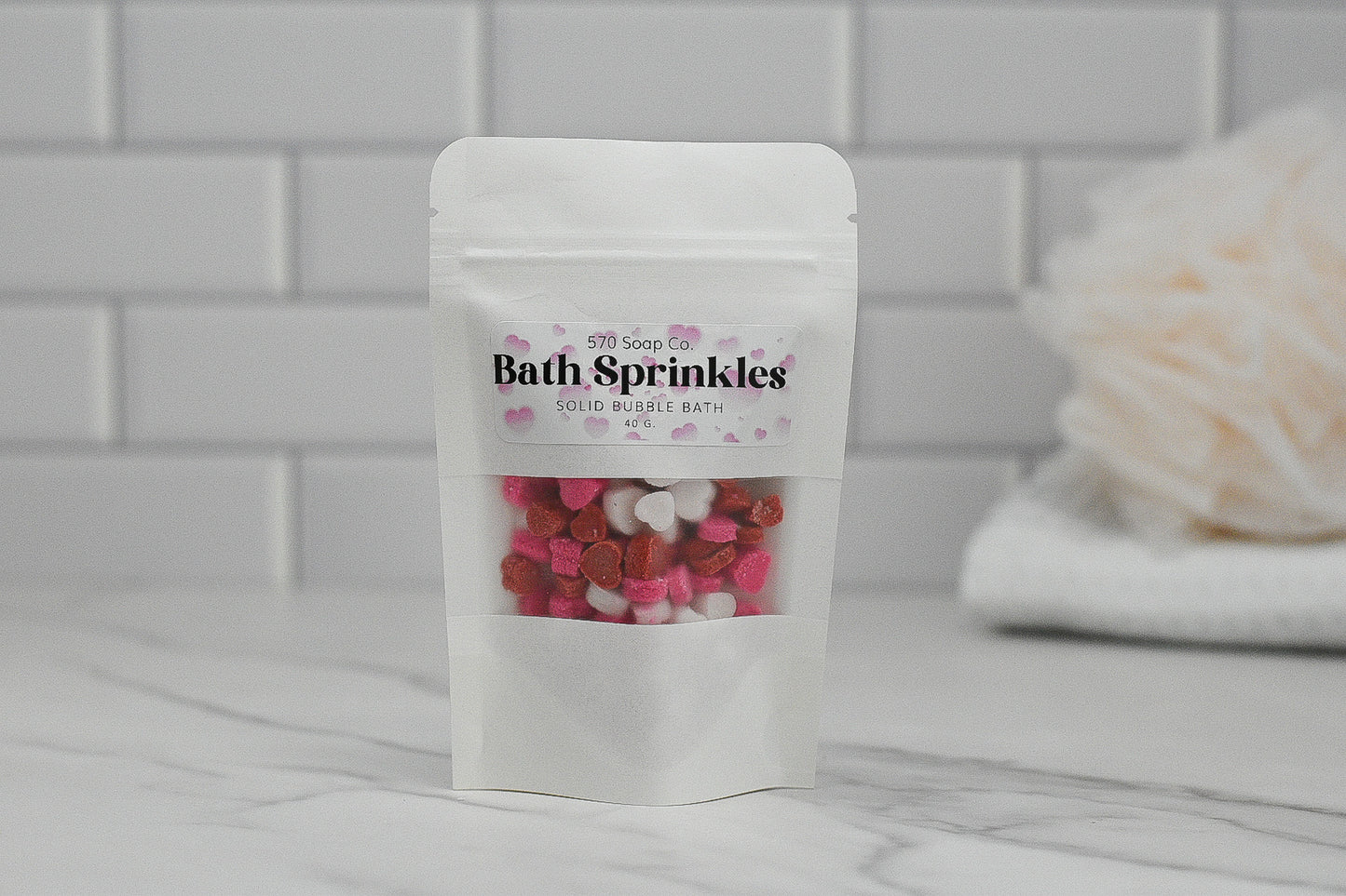 Solid Bubble Bath Sprinkles