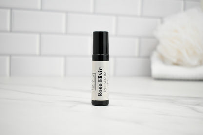 Rose Elixir Eye Serum | Hydrating Rosehip Oil Roller