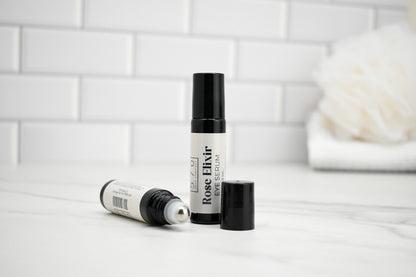 Rose Elixir Eye Serum | Hydrating Rosehip Oil Roller