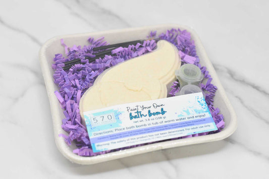 Paint Your Own Bath Bomb Kit