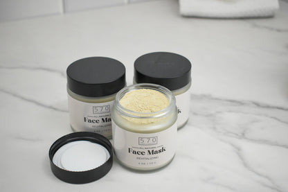 Botanical Clay Revitalizing Mask | Bentonite, Kaolin and Goat Milk Face Mask