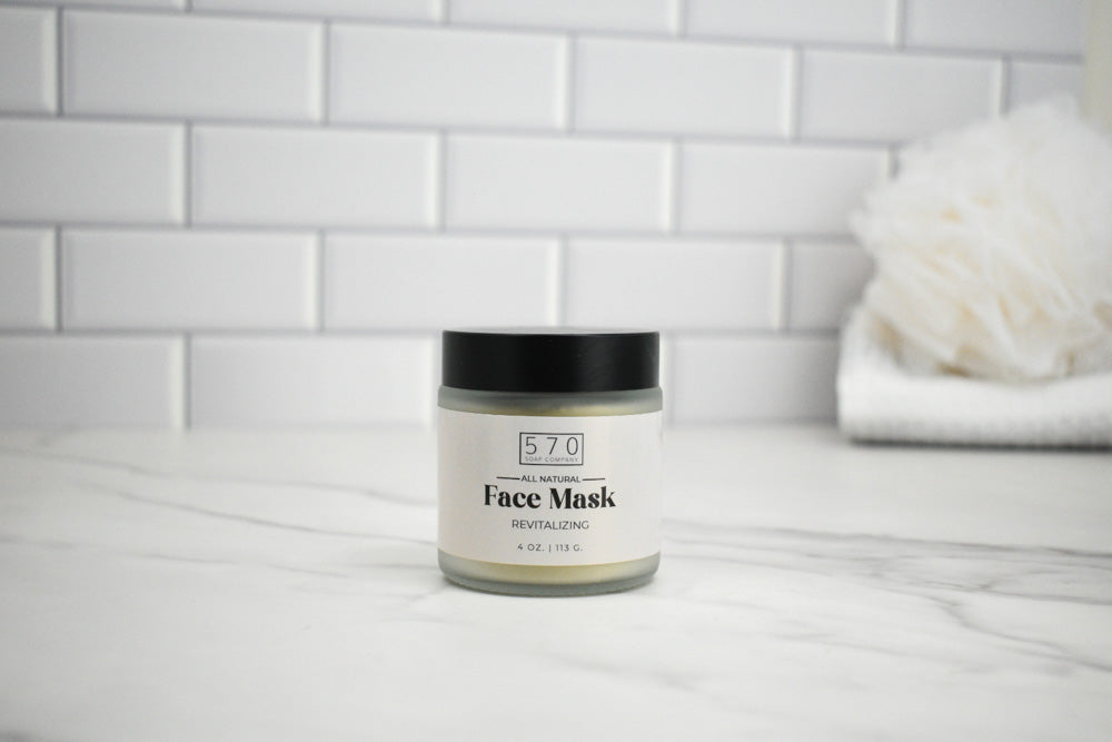 Botanical Clay Revitalizing Mask | Bentonite, Kaolin and Goat Milk Face Mask