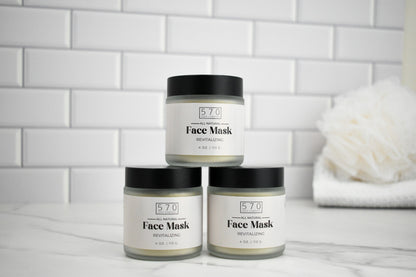 Botanical Clay Revitalizing Mask | Bentonite, Kaolin and Goat Milk Face Mask