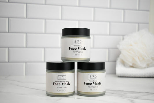 Botanical Clay Revitalizing Mask | Bentonite, Kaolin and Goat Milk Face Mask