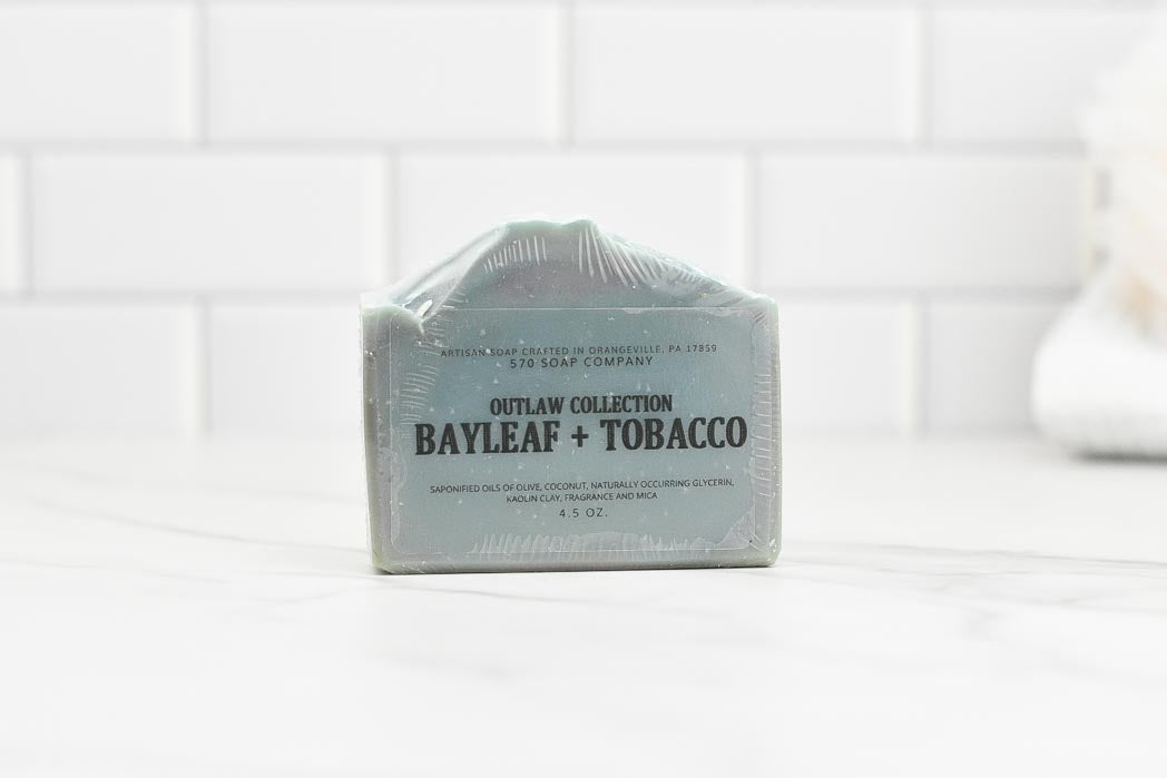 Bay Leaf + Tobacco Bar Soap