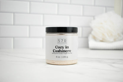Cozy in Cashmere Sugared Whipped Soap Scrub