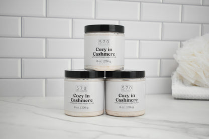 Cozy in Cashmere Sugared Whipped Soap Scrub