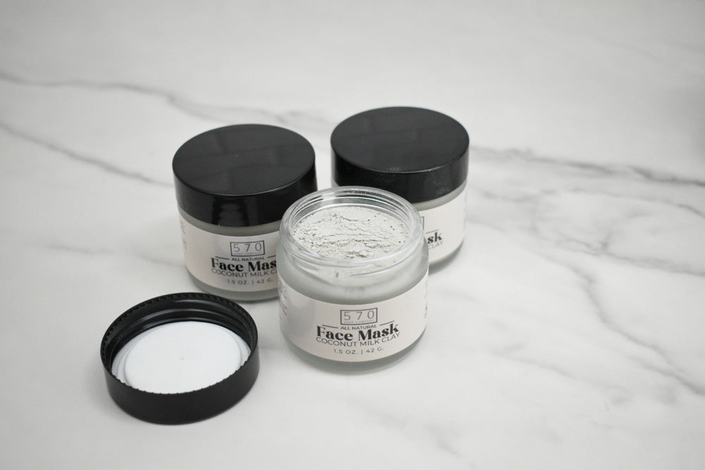 Coconut Milk Clay Face Mask