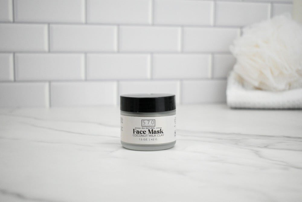 Coconut Milk Clay Face Mask