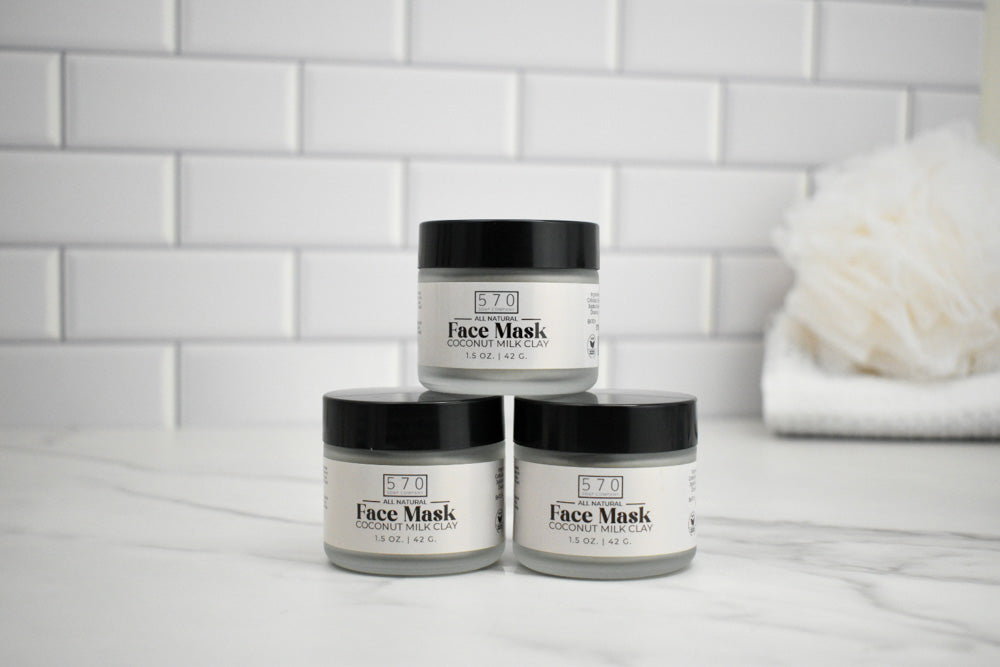 Coconut Milk Clay Face Mask