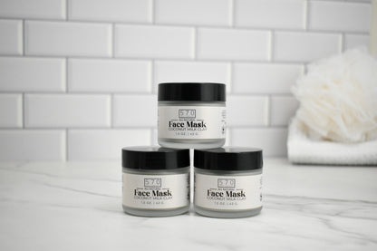 Coconut Milk Clay Face Mask