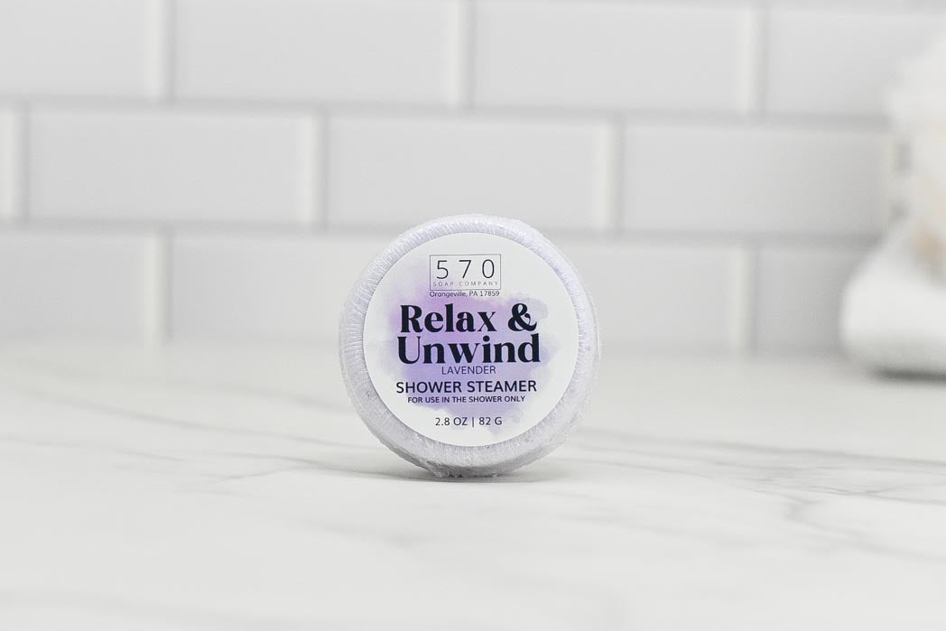 Relax Shower Steamer - Lavender