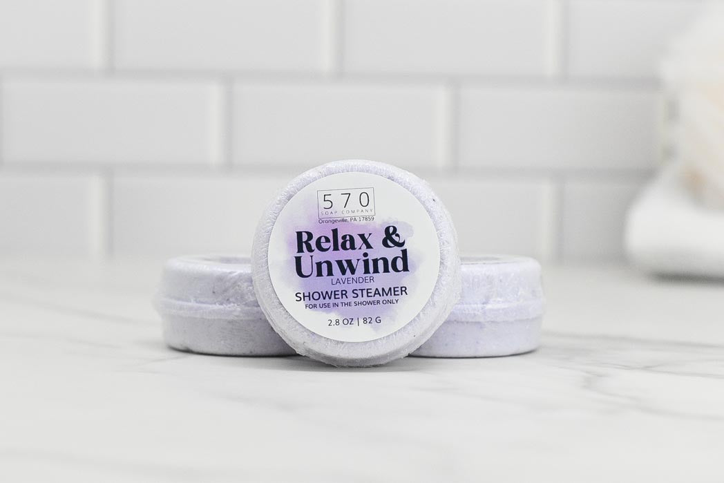 Relax Shower Steamer - Lavender