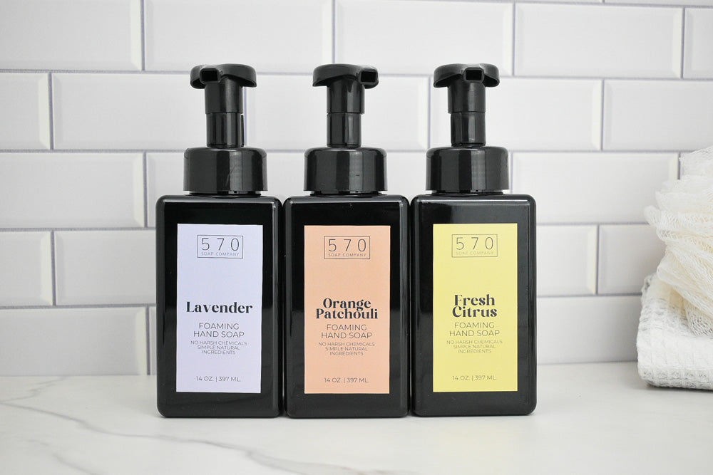 Fresh Citrus Natural Foaming Hand Soap