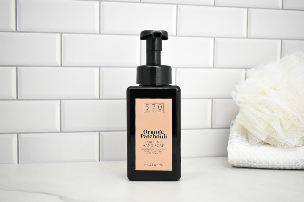 Orange Patchouli Natural Foaming Hand Soap