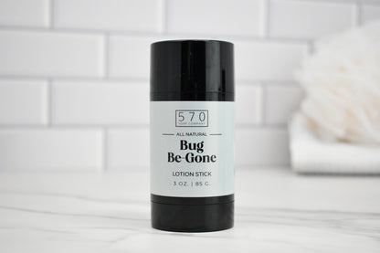 Bug Be Gone lotion stick with 570 label on a white background