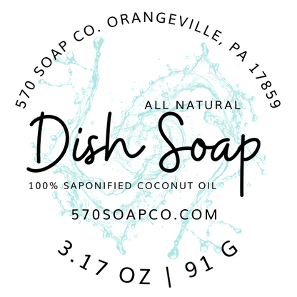 Dish Soap Bar - All Natural