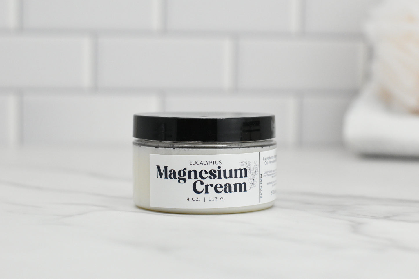 Magnesium Cream - Lavender, Eucalyptus, Fragrance Free