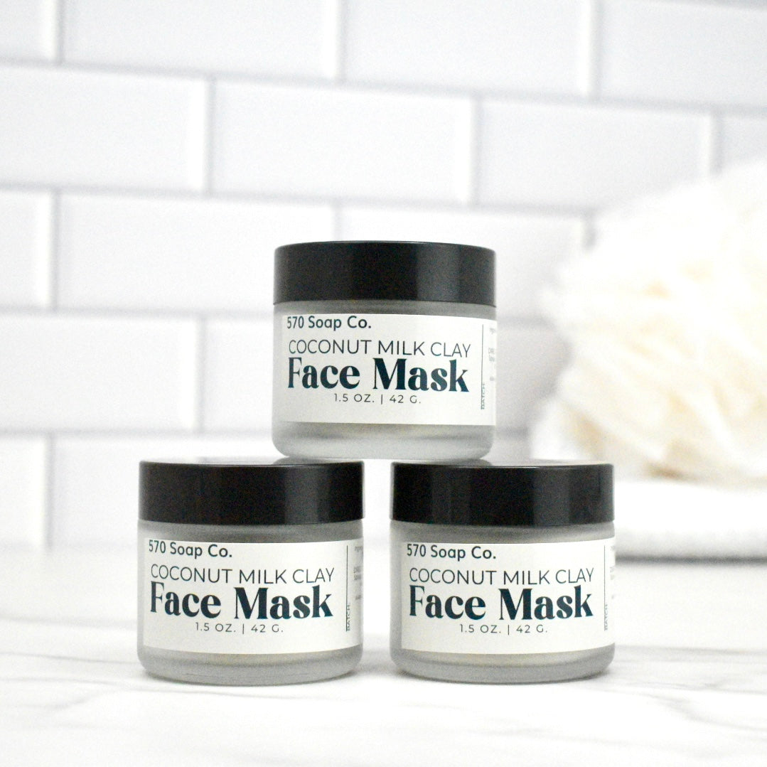 Coconut Milk Clay Face Mask