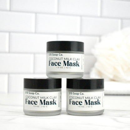 Coconut Milk Clay Face Mask